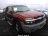 2002 CHEVROLET AVALANCHE C1500
