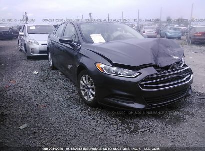 2016 Ford Fusion S For Auction Iaa