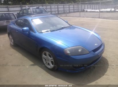 Used 2005 Hyundai Tiburon For Sale Salvage Auction Online