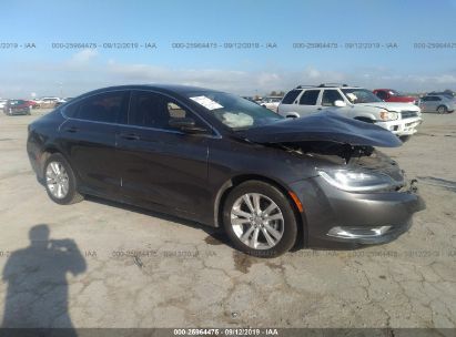 2015 Chrysler 200 Limited For Auction Iaa