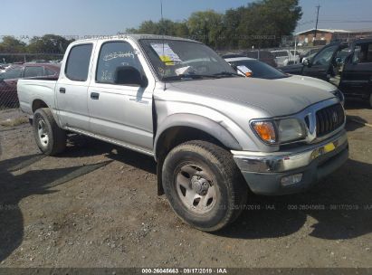 2002 Toyota Tacoma Double Cab Prerunner For Auction Iaa
