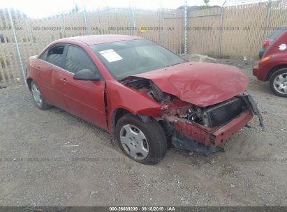 2007 Pontiac G6 Value Leader Base For Auction Iaa