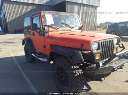 Used 1989 Jeep Wrangler Yj For Sale Salvage Auction