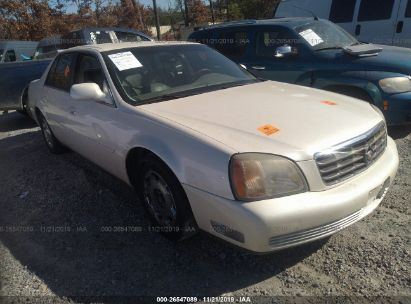 Used 2001 Cadillac Deville For Sale Salvage Auction Online