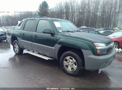 2002 Chevrolet Avalanche K1500 For Auction Iaa