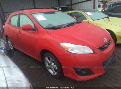 2009 Toyota Corolla Matrix S For Auction Iaa