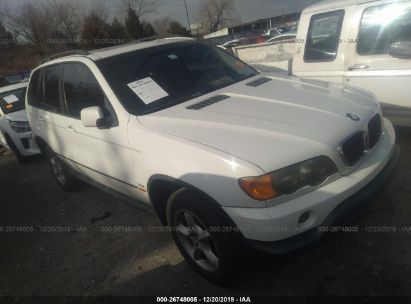 2002 Bmw X5 3 0i For Auction Iaa