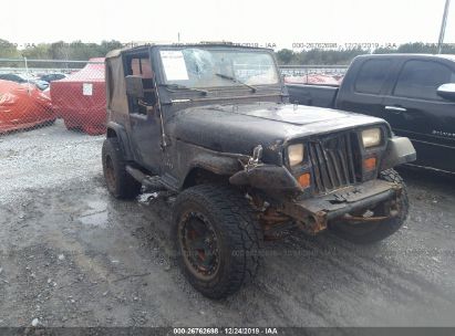 Used 1995 Jeep Wrangler Yj For Sale Salvage Auction