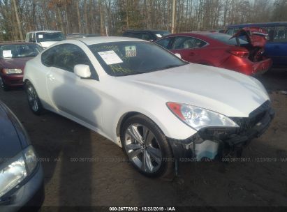 Used Hyundai Genesis Coupe For Sale Salvage Auction Online