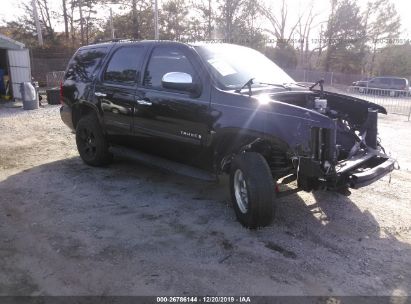 2007 Chevrolet Tahoe C1500 For Auction Iaa