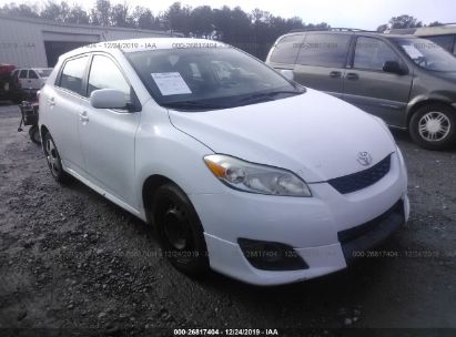 2010 Toyota Corolla Matrix For Auction Iaa