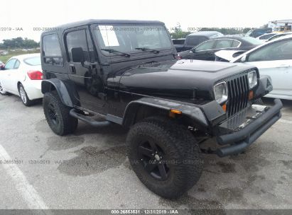 Used 1995 Jeep Wrangler Yj For Sale Salvage Auction