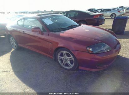 Used 2005 Hyundai Tiburon For Sale Salvage Auction Online