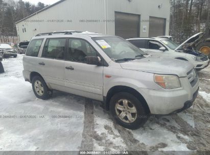 2006 Honda Pilot Lx For Auction Iaa