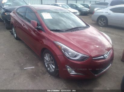 14 Hyundai Elantra Se Sport Limited For Auction Iaa