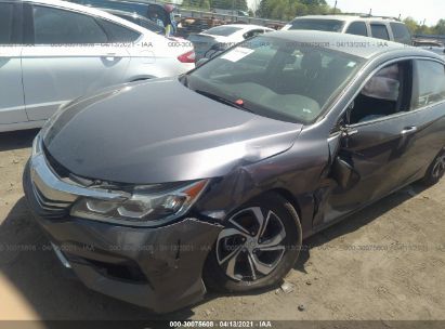 Lot #3035088709 2016 HONDA ACCORD LX