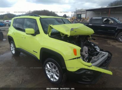 Lot #3035080652 2018 JEEP RENEGADE LATITUDE 4X4