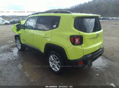 Lot #3035080652 2018 JEEP RENEGADE LATITUDE 4X4