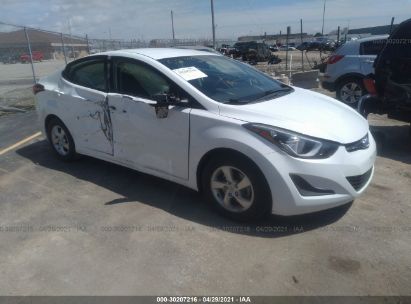 14 Hyundai Elantra Se For Auction Iaa