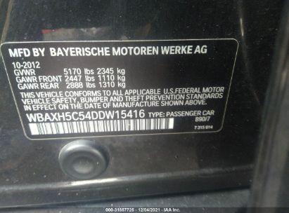 Lot #3056468205 2013 BMW 528I XDRIVE