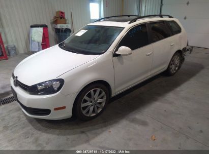 Lot #3035088700 2014 VOLKSWAGEN JETTA SPORTWAGEN 2.0L TDI