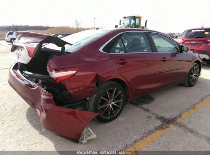 Lot #2996529416 2015 TOYOTA CAMRY XSE