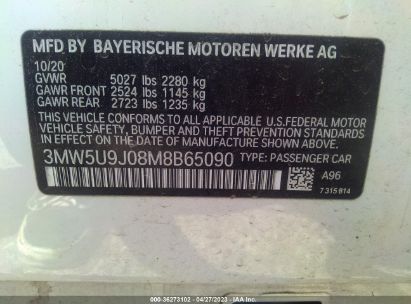 Lot #3051089613 2021 BMW 3 SERIES M340I XDRIVE