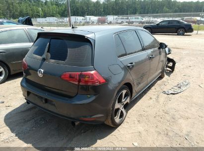 Lot #3056474531 2017 VOLKSWAGEN GOLF GTI S 4-DOOR