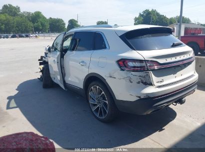 Lot #2992831919 2020 LINCOLN NAUTILUS RESERVE