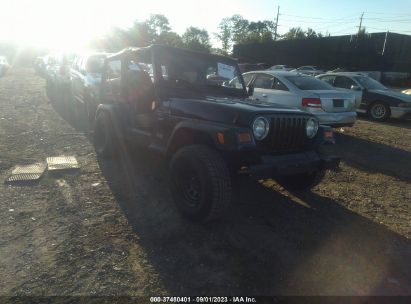 Lot #2997780163 2000 JEEP WRANGLER SPORT