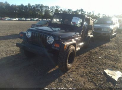 Lot #2997780163 2000 JEEP WRANGLER SPORT