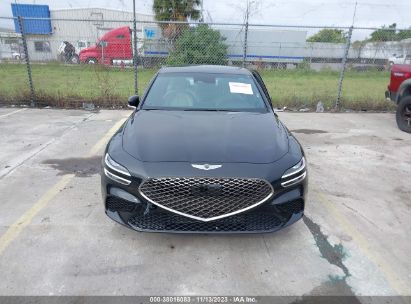 Lot #3056468147 2023 GENESIS G70 2.0T AWD