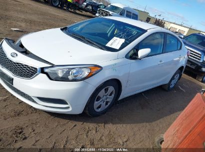 Lot #3035079154 2016 KIA FORTE LX