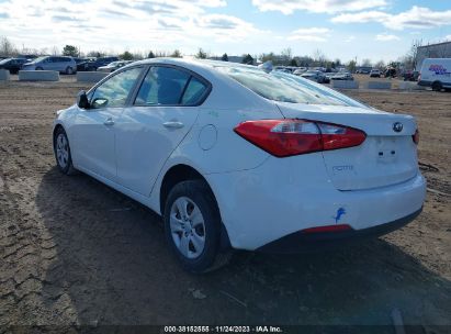 Lot #3035079154 2016 KIA FORTE LX