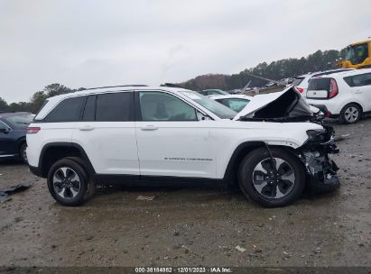 Lot #3052077841 2023 JEEP GRAND CHEROKEE 4XE