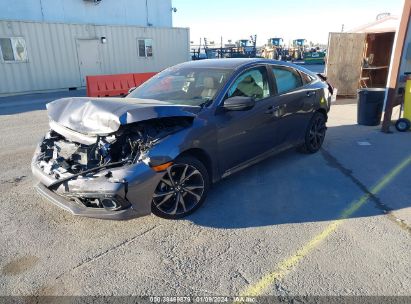 Lot #2992833583 2021 HONDA CIVIC SPORT