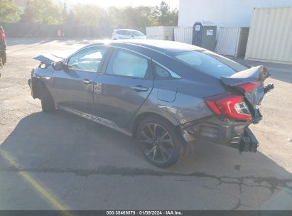 Lot #2992833583 2021 HONDA CIVIC SPORT