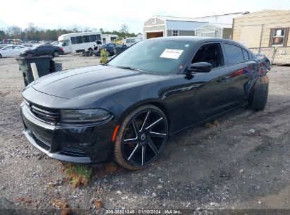 Lot #2992819521 2021 DODGE CHARGER SXT RWD