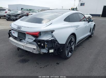 Lot #2992833580 2022 AUDI RS E-TRON GT QUATTRO