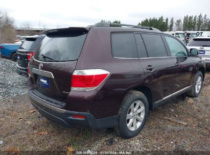 Lot #3052077815 2013 TOYOTA HIGHLANDER SE V6