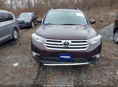 Lot #3052077815 2013 TOYOTA HIGHLANDER SE V6