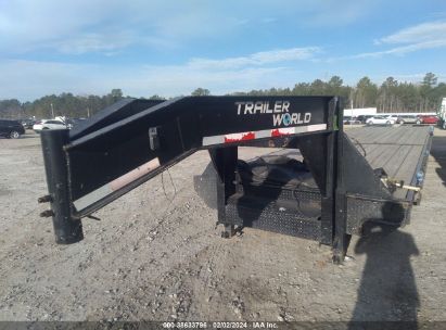 Lot #2995290480 2022 CALIBER TRAILER WORLD GOOSENECK