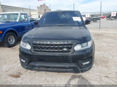 Lot #3051087731 2016 LAND ROVER RANGE ROVER SPORT 5.0L V8 SUPERCHARGED/5.0L V8 SUPERCHARGED DYNAMIC