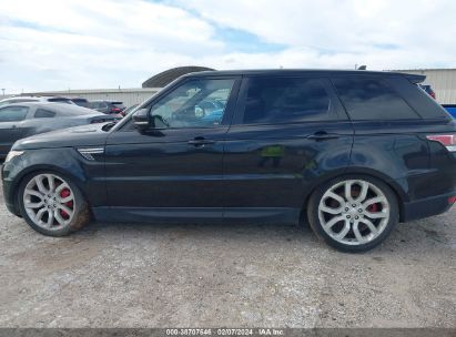 Lot #3051087731 2016 LAND ROVER RANGE ROVER SPORT 5.0L V8 SUPERCHARGED/5.0L V8 SUPERCHARGED DYNAMIC