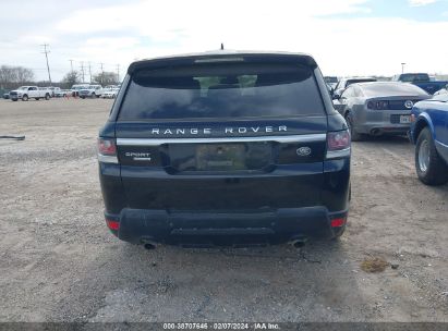 Lot #3051087731 2016 LAND ROVER RANGE ROVER SPORT 5.0L V8 SUPERCHARGED/5.0L V8 SUPERCHARGED DYNAMIC