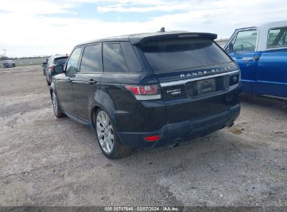 Lot #3051087731 2016 LAND ROVER RANGE ROVER SPORT 5.0L V8 SUPERCHARGED/5.0L V8 SUPERCHARGED DYNAMIC