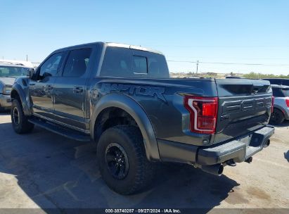 Lot #3035089964 2018 FORD F-150 RAPTOR