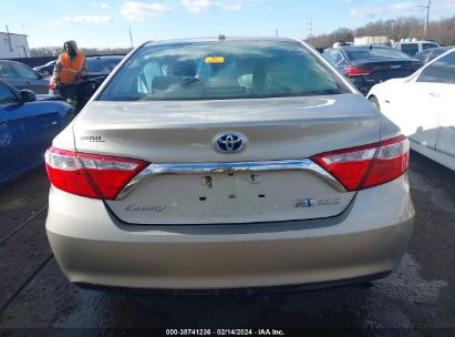 Lot #3056468014 2016 TOYOTA CAMRY HYBRID XLE