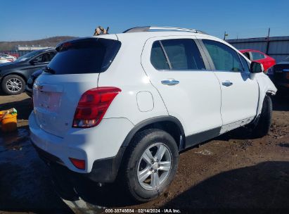 Lot #3053065507 2020 CHEVROLET TRAX FWD LT