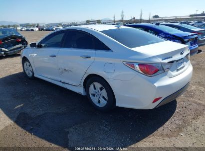 Lot #3037533261 2012 HYUNDAI SONATA HYBRID